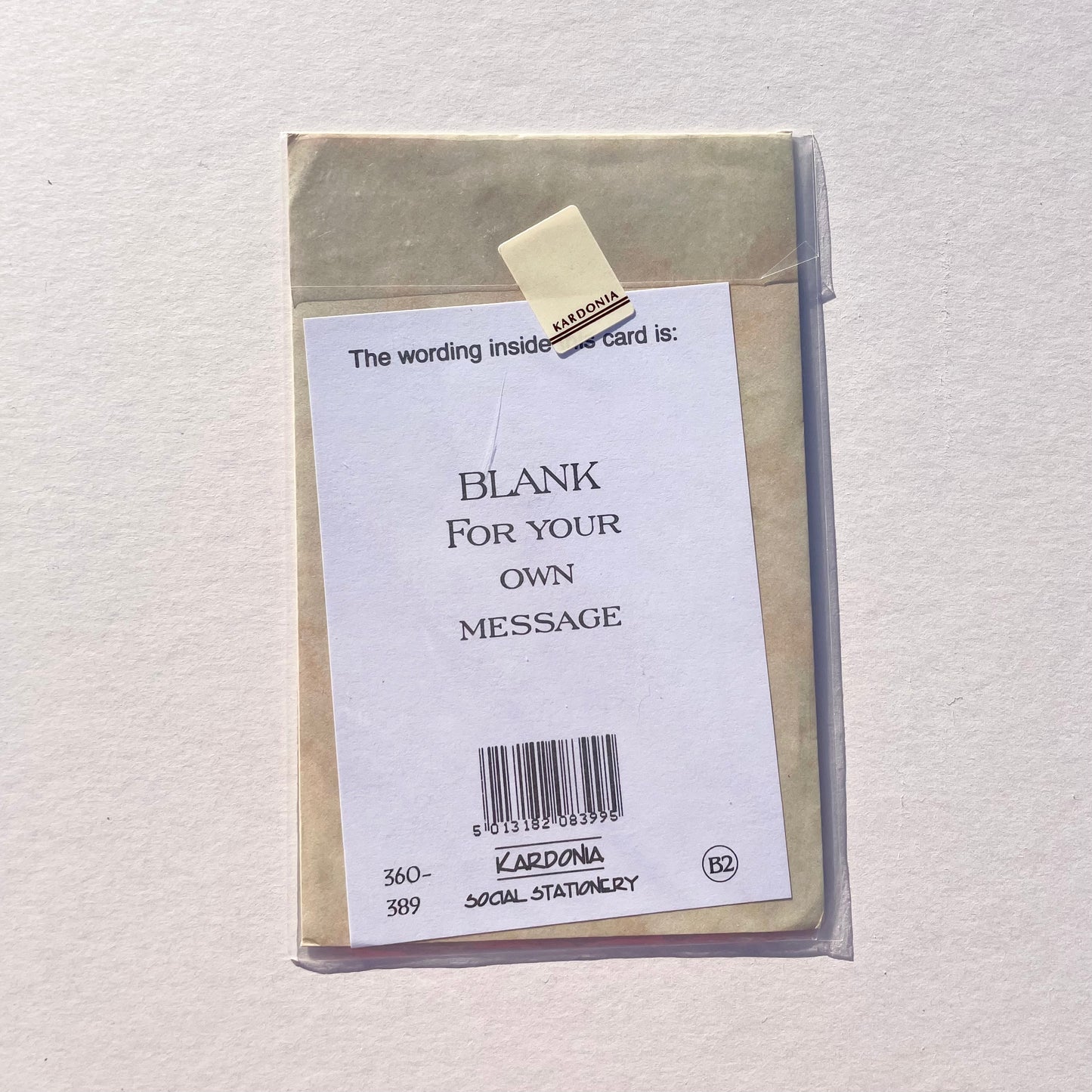 Teddy Bear 'Thank You' Card