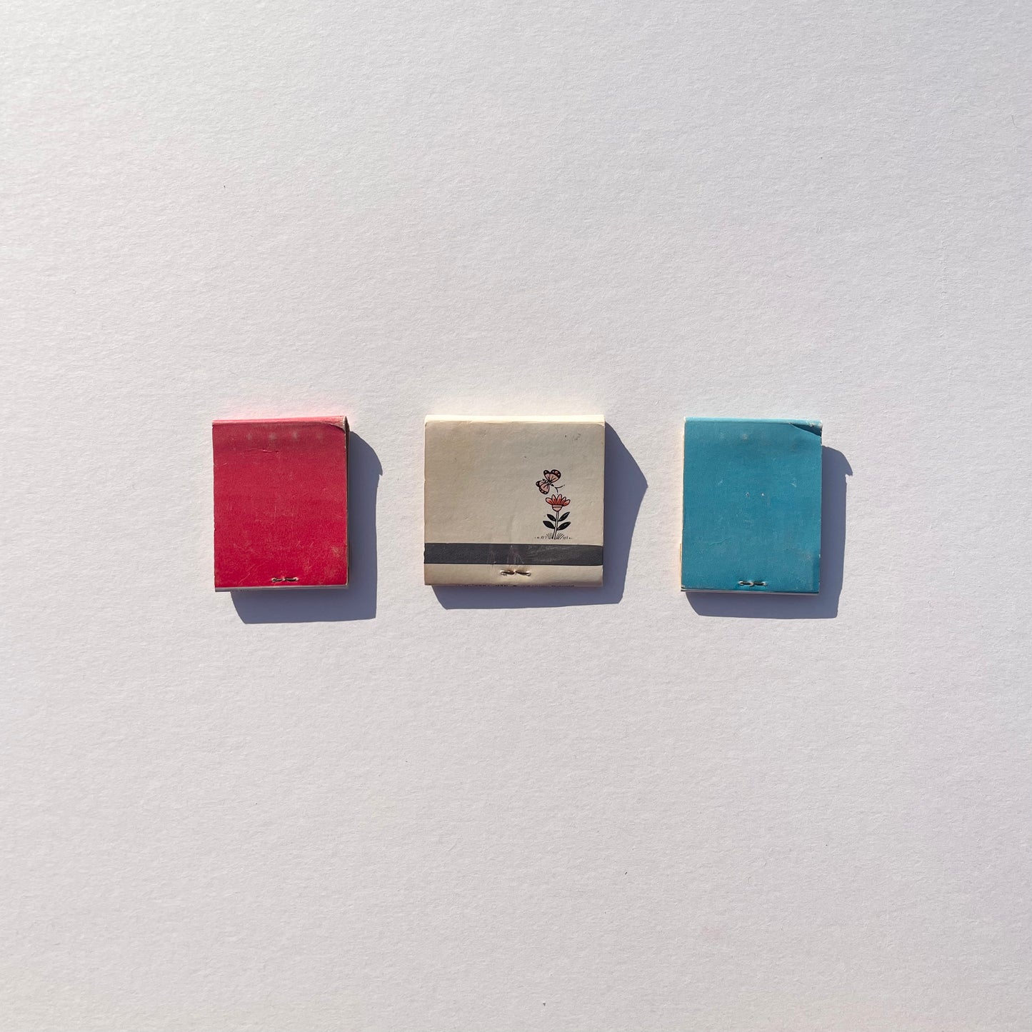 Set of 3 Vintage Matchbooks